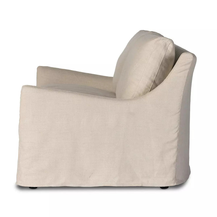 Four Hands Monette Slipcovered Sofa ~ Brussels Natural Linen Slipcover