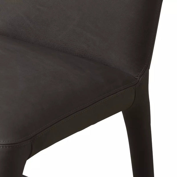 Four Hands Monza Counter Stool ~ Heritage Graphite Top Grain Leather