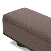 Four Hands Navi Trunk Storage Bench ~ Knoll Clay Upholstered Performance Fabric