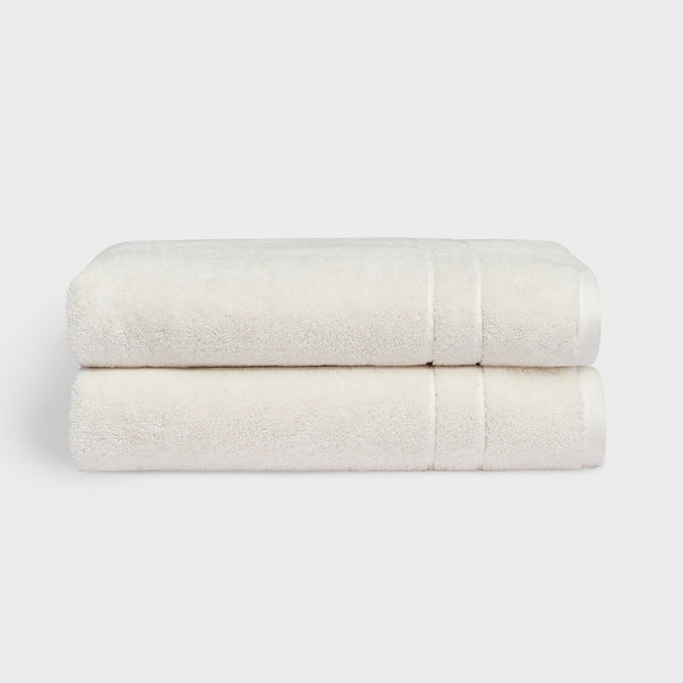Cozy Earth Premium Plush Bath Sheets ~ Set of 2 Oversized Bath Towels