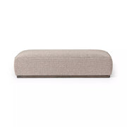 Four Hands Sinclair Cocktail Ottoman ~ Barrow Taupe Upholstered Performance Fabric