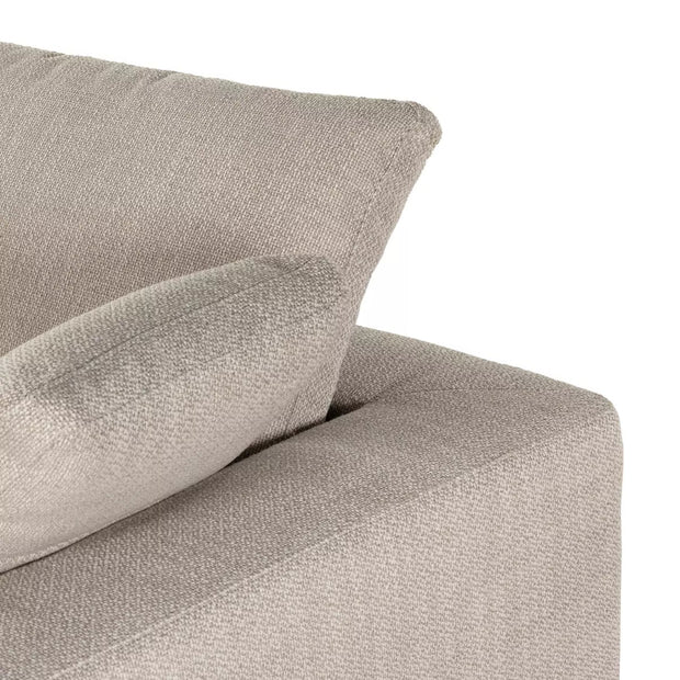 Four Hands Stevie Chaise Lounge ~ Gibson Wheat Upholstered Performance Fabric