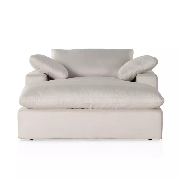 Four Hands Stevie Chaise Lounge ~ Anders Ivory Upholstered Performance Fabric