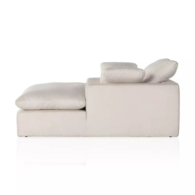 Four Hands Stevie Chaise Lounge ~ Anders Ivory Upholstered Performance Fabric