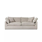 Four Hands Stevie Sofa 98” ~ Gibson Wheat Upholstered Performance Fabric