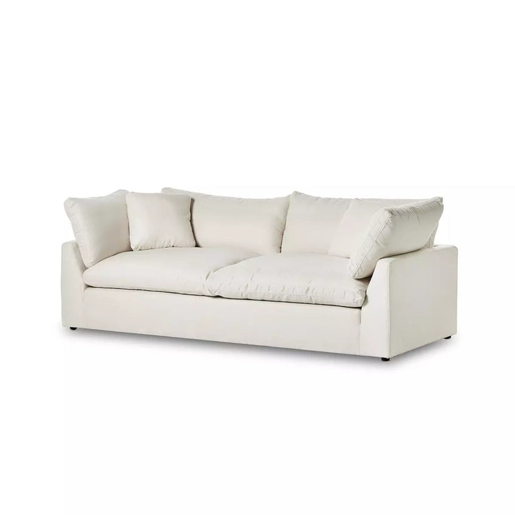 Four Hands Stevie Sofa 98” ~ Anders Ivory Upholstered Performance Fabric