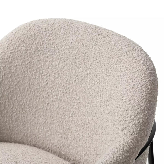 Four Hands Suerte Counter Stool ~ Knoll Sand Upholstered Performance Fabric