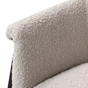 Four Hands Suerte Bar Stool ~ Knoll Sand Upholstered Performance Fabric