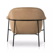Four Hands Suerte Accent Chair ~ Palermo Nude Top Grain Leather