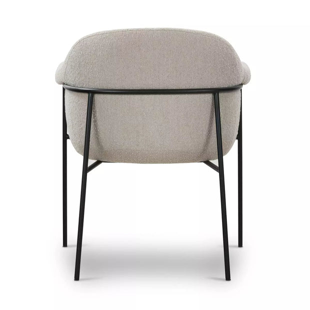 Four Hands Suerte Dining Chair ~ Knoll Sand Upholstered Performance Fabric