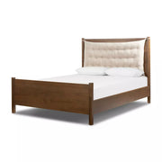 Four Hands Sullivan Bed ~ Harbor Sand Performance Fabric Queen Size Bed
