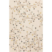 Surya Rugs Athena Collection Beige, Wheat, Ink Blue, Brown & Denim Area Rug ATH-5116