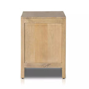 Four Hands Sydney Large Cane Nightstand ~ Natural Mango Wood