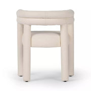 Four Hands Tacova Dining Chair ~ Florence Cream Upholstered Performance Fabric