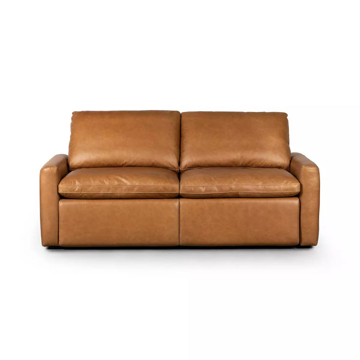 Four Hands Tillery Power Recliner 2 Piece Sectional ~ Sonoma Butterscotch Leather