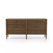 Four Hands Toulouse 6 Drawer Dresser ~ Toasted Oak Finish