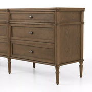 Four Hands Toulouse 6 Drawer Dresser ~ Toasted Oak Finish