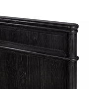 Four Hands Toulouse Bed ~ Distressed Black Oak Queen Size Bed