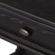 Four Hands Toulouse Nightstand ~ Distressed Black Oak Finish