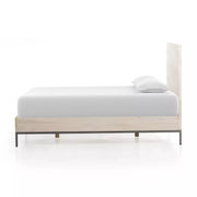 Four Hands Trey Bed ~ Dove Poplar Wood King Size Bed