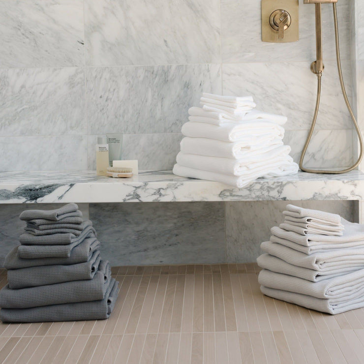 Cozy Earth Waffle Bath Sheets ~ Set of 2 Bath Towels