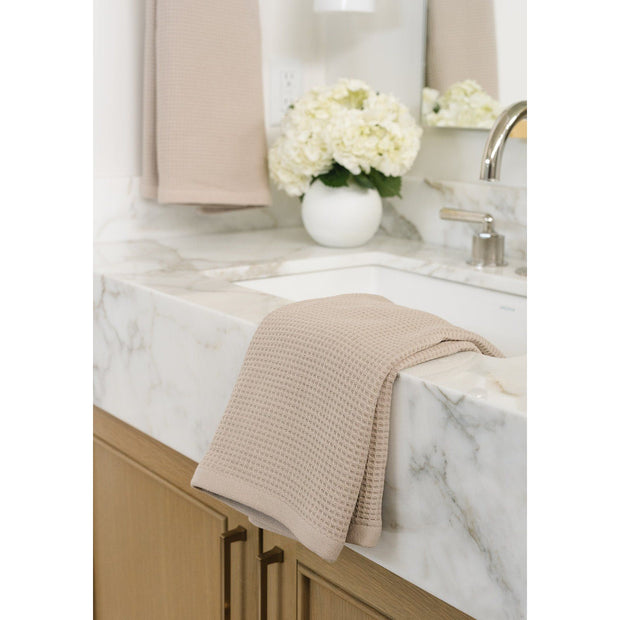 Cozy Earth Waffle Hand Towels ~ Set of 2 Towels