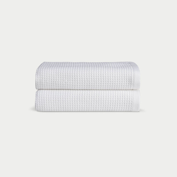 Cozy Earth Waffle Hand Towels ~ Set of 2 Towels