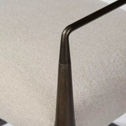 Four Hands Waldon Bar Stool ~ Charter Oatmeal Upholstered Performance Fabric