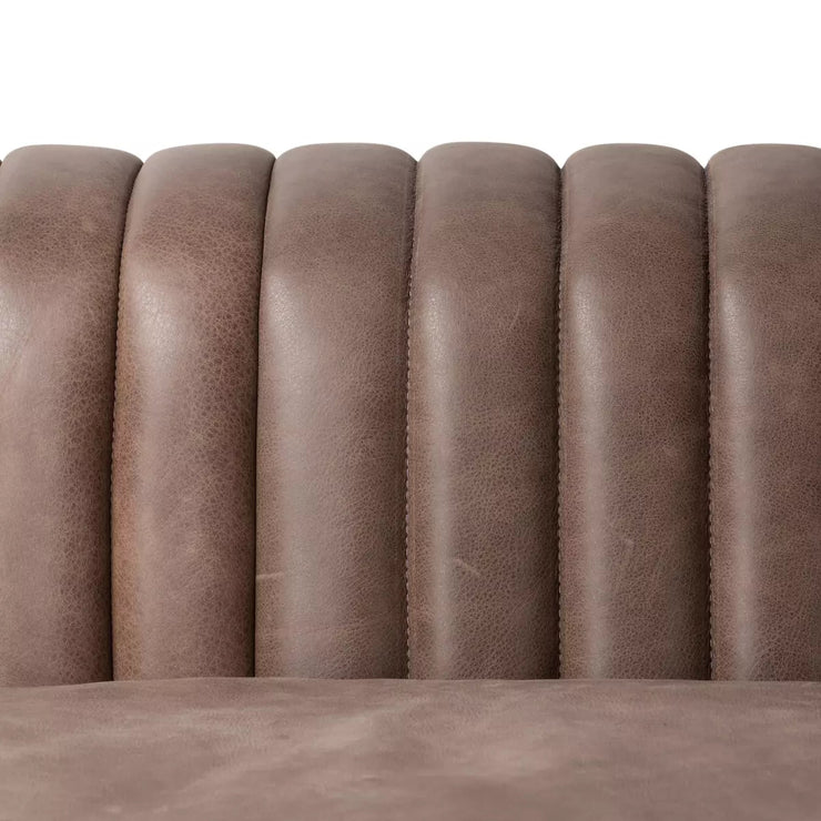 Four Hands Watson Sofa 92” ~ Palermo Cigar Top Grain Leather