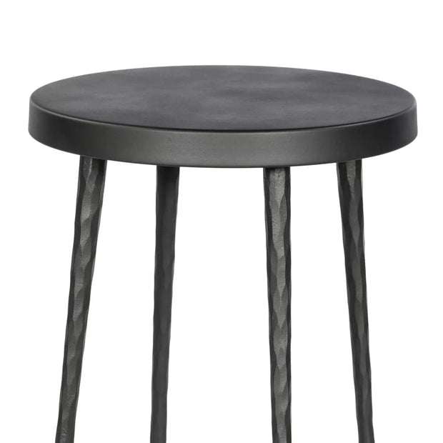 Four Hands Westwood Counter Stool ~ Hammered Gunmetal