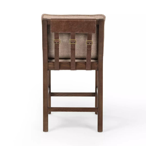 Four Hands Wilmington Counter Stool ~ Alcala Fawn Performance Fabric