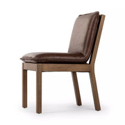 Four Hands Wilmington Dining Chair ~ Havana Brown Top Grain Leather