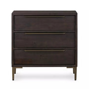 Four Hands Wyeth 3 Drawer Dresser ~ Dark Carbon Reclaimed Pine