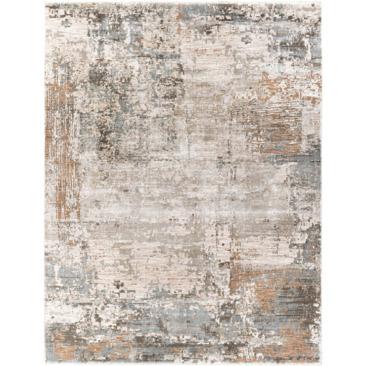 Surya Rugs Brunswick Collection Dusty Sage, Charcoal, Olive, Light Gray, Taupe, White & Teal Area Rug BWK-2303