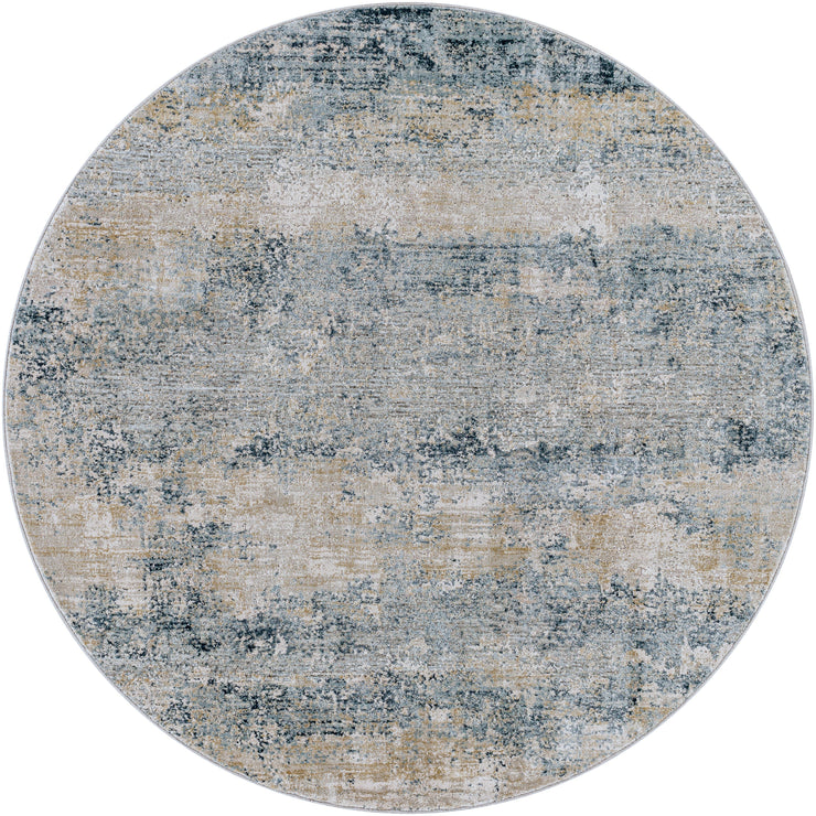 Surya Rugs Brunswick Collection Dusty Sage, Taupe, Light Grey, White, Pale Blue, Olive, Navy & Teal Area Rug BWK-2304