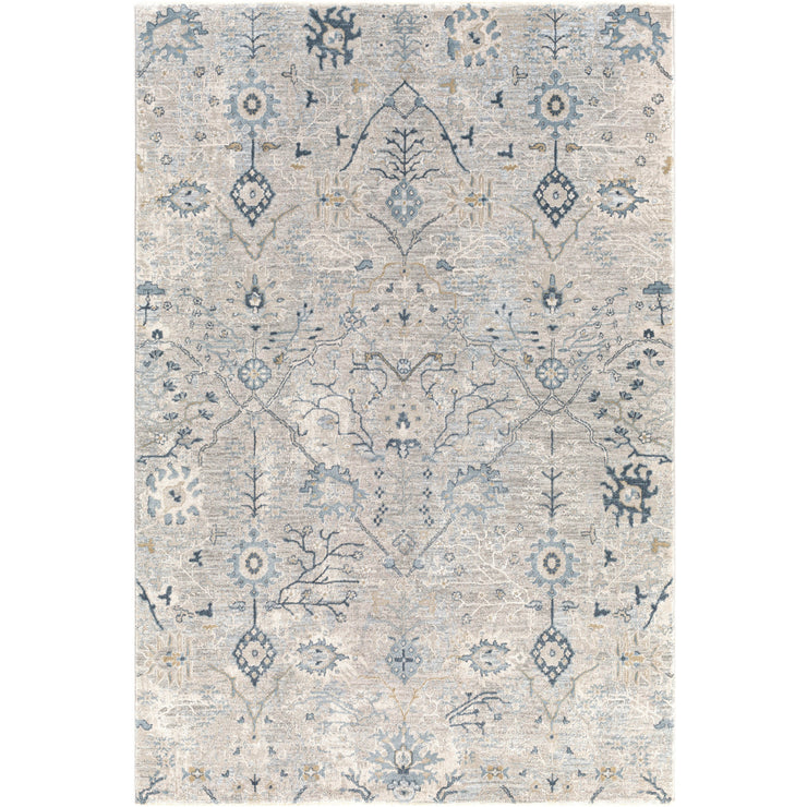 Surya Rugs Brunswick Collection Area Rug Dusty Sage, Light Beige, Taupe, Gray & Teal BWK-2316