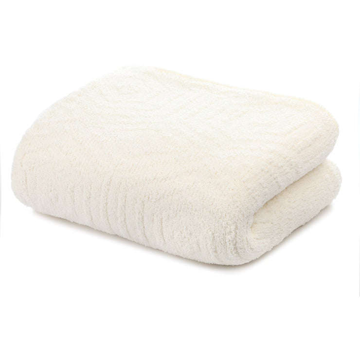 Kashwere Ultra Soft Hexagon Cozy Throws Available In White, Crème & Stone