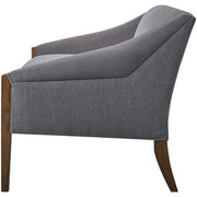 Surya Findlay Modern Grey Slope Arm Sofa Available In 2 Sizes