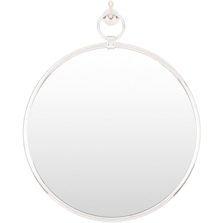 Surya Wall Decor & Mirrors Globes Modern Bathroom Wall Mirror Silver Finish GBS-001 Multiple Sizes Available