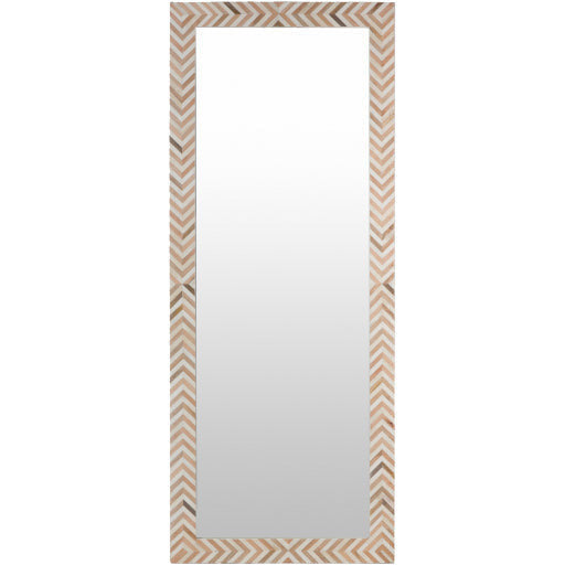 Surya Wall Decor & Mirrors Kathryn Modern Wall Mirror Natural Finish KAH-002
