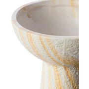 Surya Konark Collection Modern Rust & White Ceramic Vase KNK-002