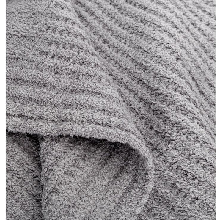 Kashwere Ultra Soft Waffle Weave Cozy Throws blanket Available In White, Crème, Chestnut, Light Grey & Stone