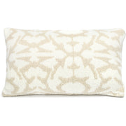 Kashwere Ultra Plush Damask Pillows 16x28 & 20x20 Sizes Available In Crème With Malt
