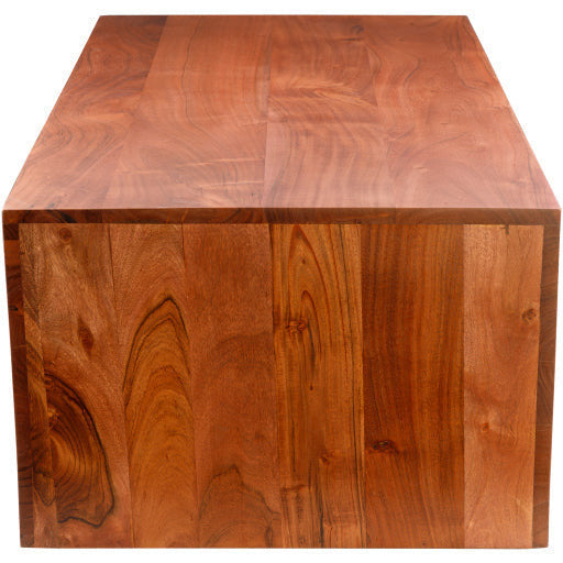 Surya Neemrana Modern Dark Brown Wood Coffee Table NEE-001