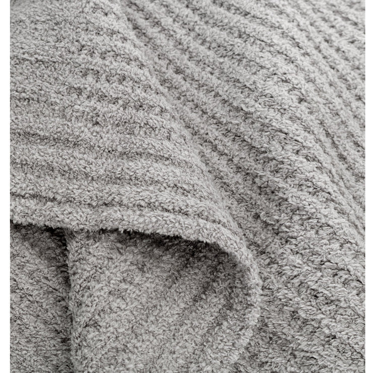 Kashwere Ultra Soft Waffle Weave Cozy Throws blanket Available In White, Crème, Chestnut, Light Grey & Stone