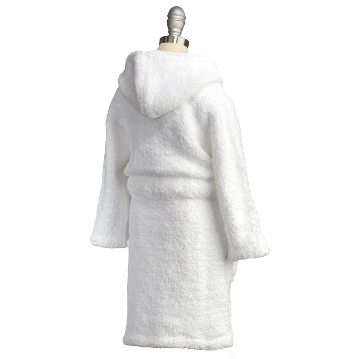 Kashwere Ultra Plush Little One’s Hooded Robe Available In White